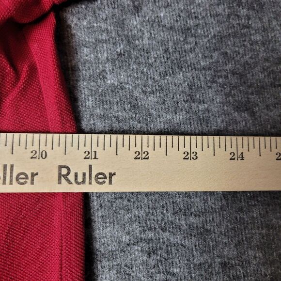 Lacoste Shirt Mens Size 5 Red Short Sleeve Golf Polo Casual - Picture 9 of 11